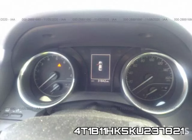 4T1B11HK5KU237821 фото 8