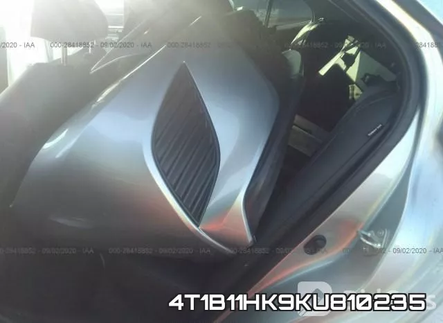 4T1B11HK9KU810235 фото 9