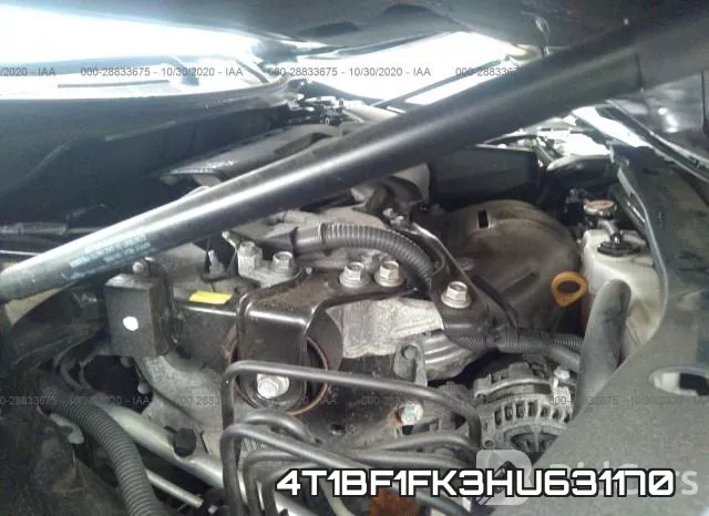 4T1BF1FK3HU631170 фото 2