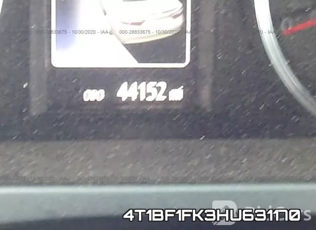 4T1BF1FK3HU631170 фото 8