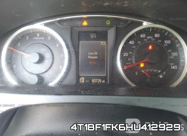 4T1BF1FK6HU412929 фото 8