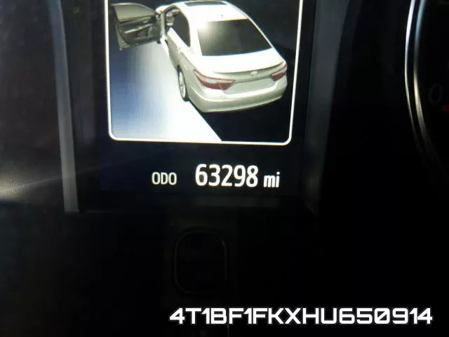 4T1BF1FKXHU650914 фото 9