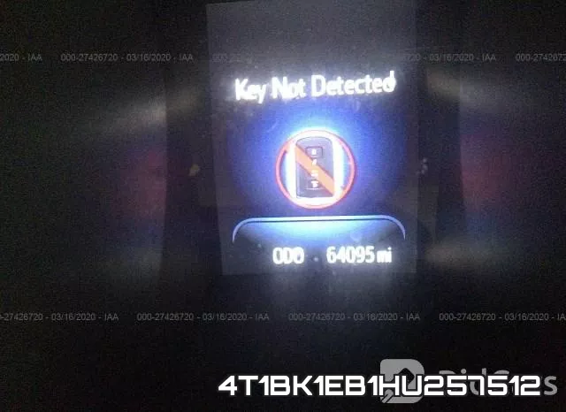 4T1BK1EB1HU257512 фото 7