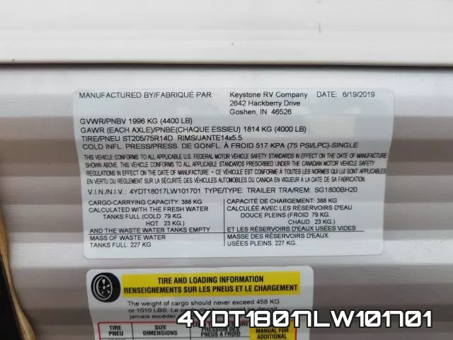4YDT18017LW101701 фото 2