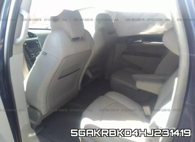 5GAKRBKD4HJ231419 фото 9