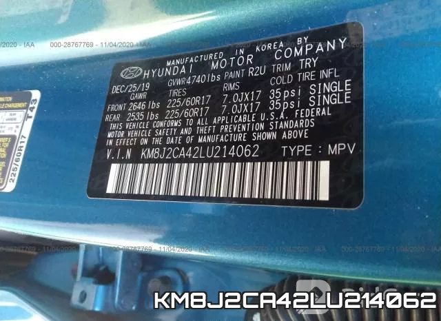 KM8J2CA42LU214062 фото 10