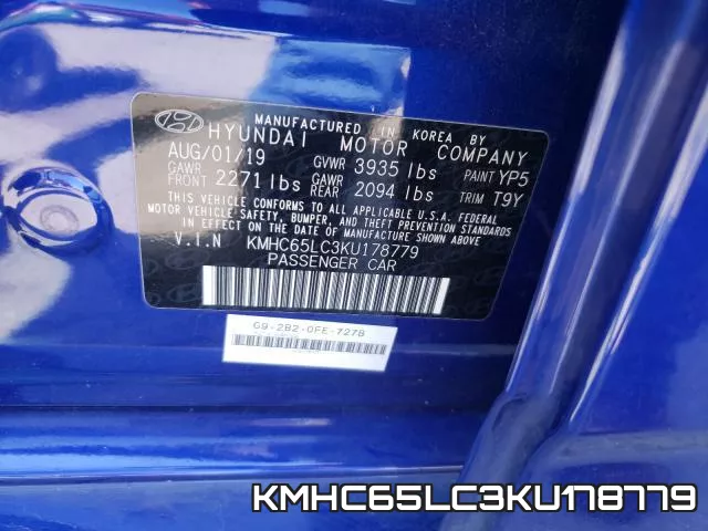 KMHC65LC3KU178779 фото 2