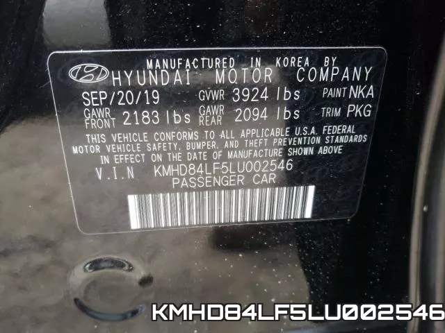 KMHD84LF5LU002546 фото 2