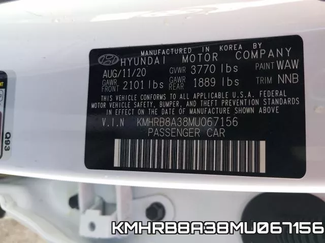 KMHRB8A38MU067156 фото 2