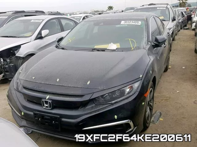 19XFC2F64KE200611 фото 3