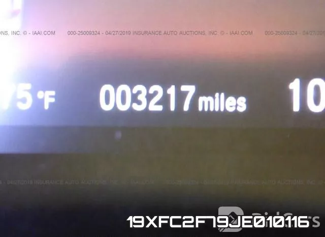 19XFC2F79JE010116 фото 8