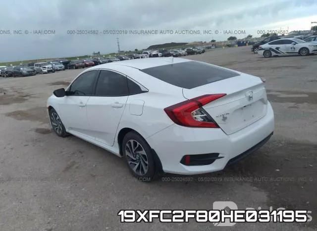 19XFC2F80HE031195 фото 4