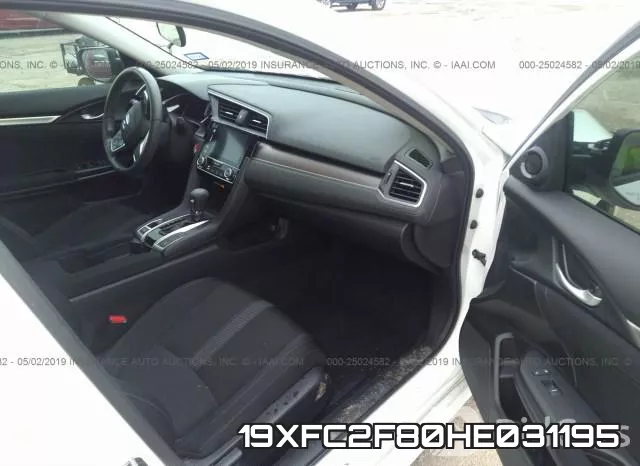 19XFC2F80HE031195 фото 6