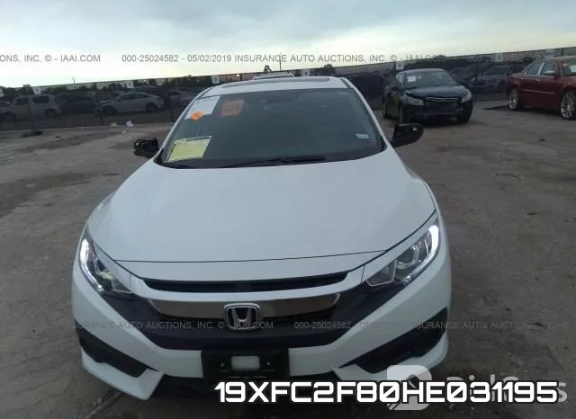 19XFC2F80HE031195 фото 7