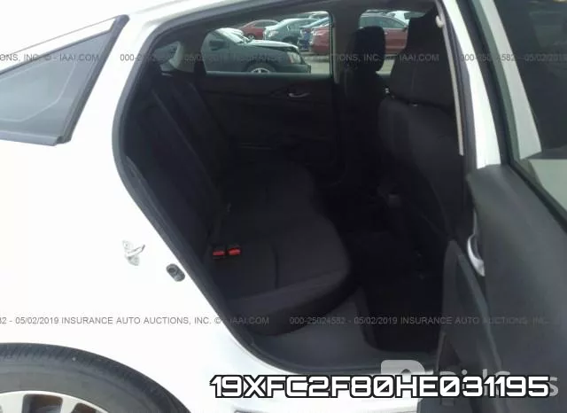 19XFC2F80HE031195 фото 9