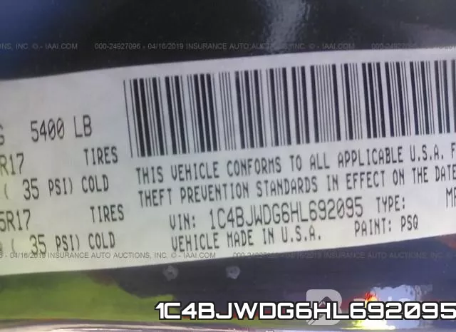 1C4BJWDG6HL692095 фото 10