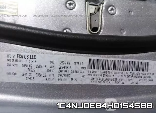 1C4NJDEB4HD154588 фото 10