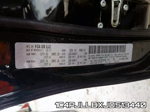 1C4PJLLBXJD513440 фото 2
