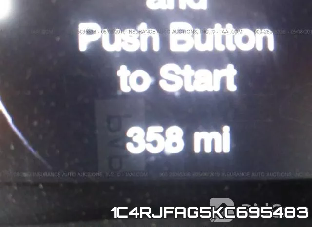 1C4RJFAG5KC695483 фото 8