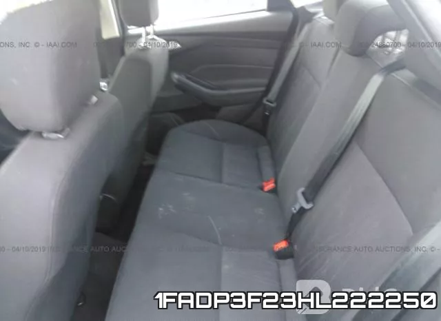 1FADP3F23HL222250 фото 8