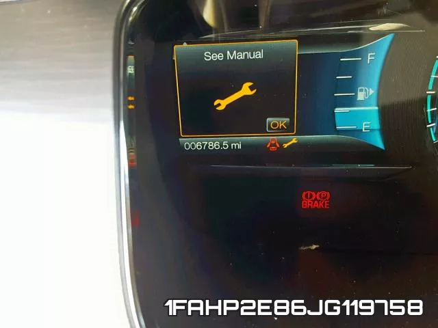 1FAHP2E86JG119758 фото 9