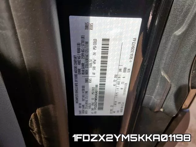 1FDZX2YM5KKA01198 фото 2