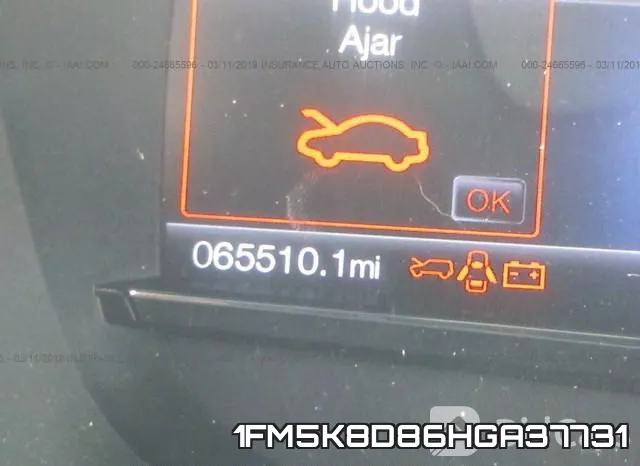 1FM5K8D86HGA37731 фото 8