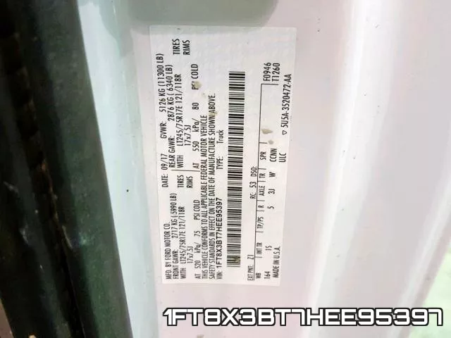 1FT8X3BT7HEE95397 фото 2