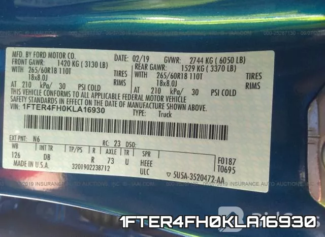 1FTER4FH0KLA16930 фото 10