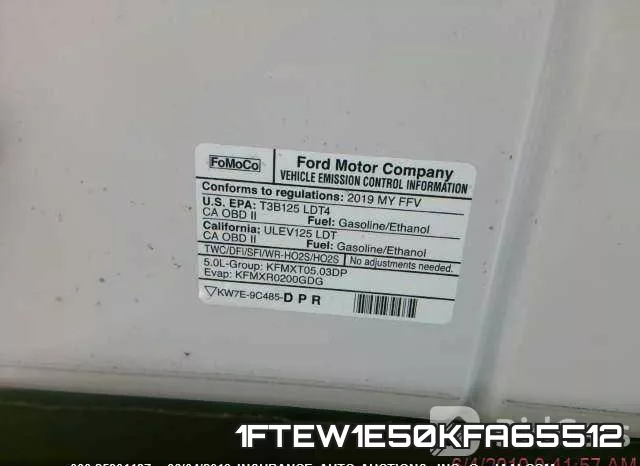 1FTEW1E50KFA65512 фото 2