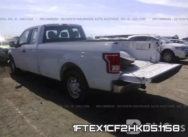1FTEX1CF2HKD51158 фото 4