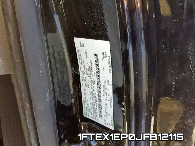 1FTEX1EP0JFB12115 фото 2