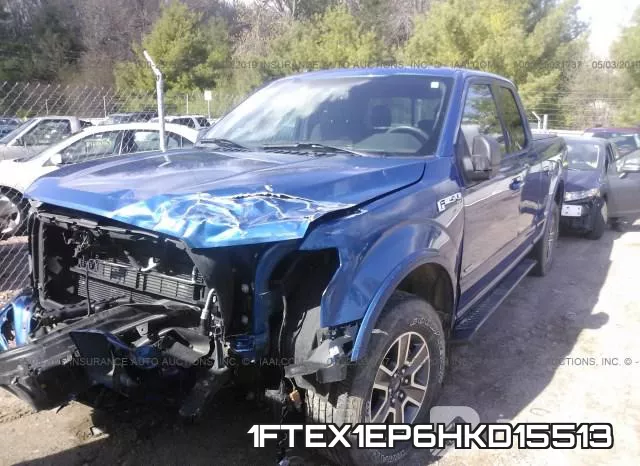 1FTEX1EP6HKD15513 фото 3