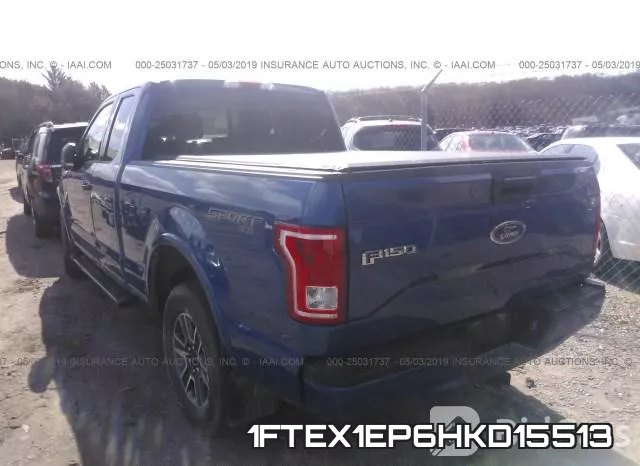 1FTEX1EP6HKD15513 фото 4