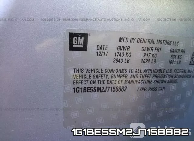 1G1BE5SM2J7158882 фото 10