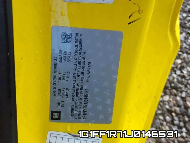 1G1FF1R71J0146531 фото 2