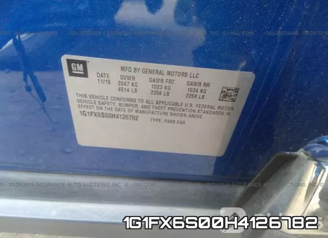 1G1FX6S00H4126782 фото 10
