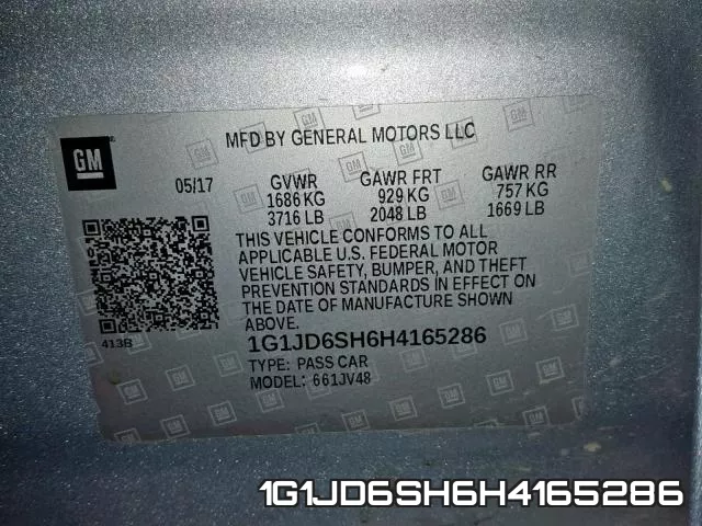 1G1JD6SH6H4165286 фото 2