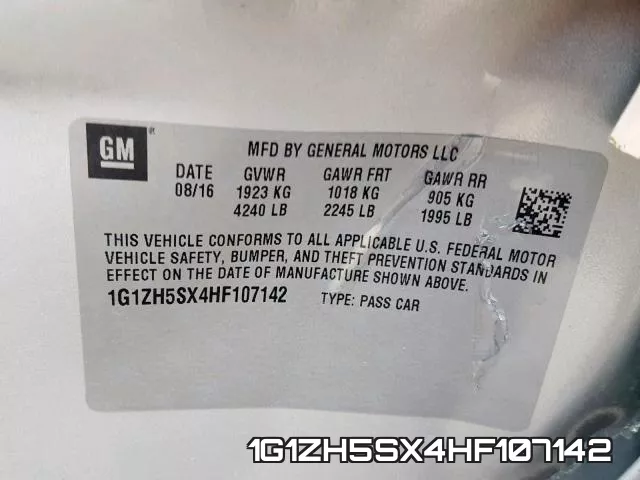 1G1ZH5SX4HF107142 фото 2