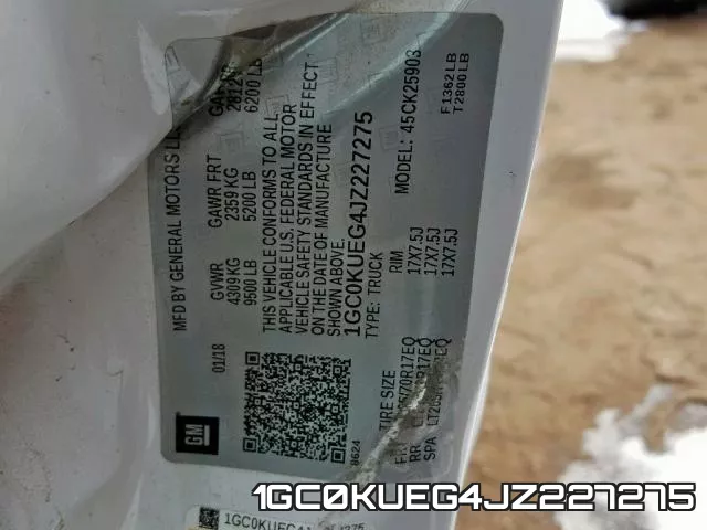 1GC0KUEG4JZ227275 фото 2