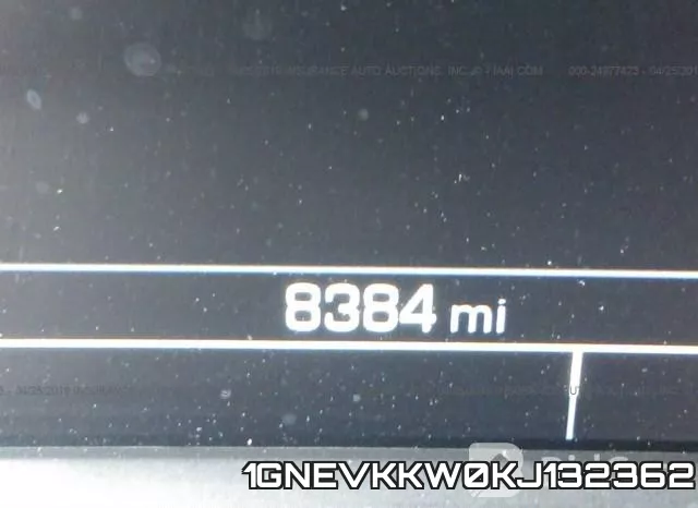 1GNEVKKW0KJ132362 фото 8