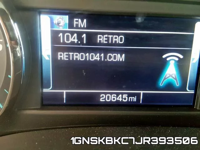 1GNSKBKC7JR393506 фото 9