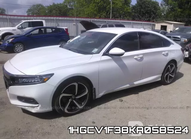 1HGCV1F38KA058524 фото 3