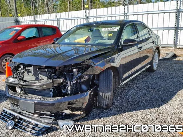 1VWBT7A32HC070365 фото 3