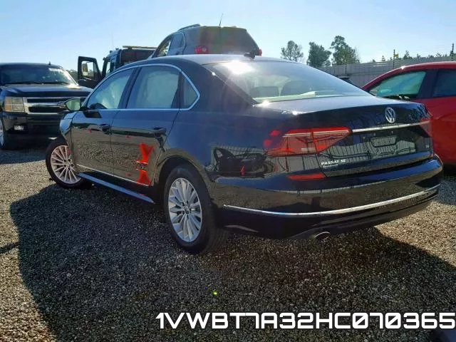 1VWBT7A32HC070365 фото 4