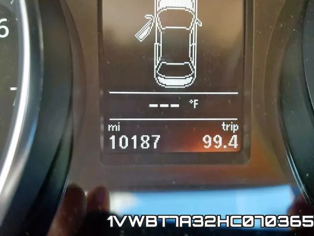 1VWBT7A32HC070365 фото 9