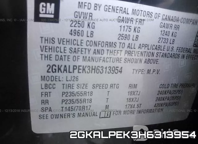 2GKALPEK3H6313954 фото 10