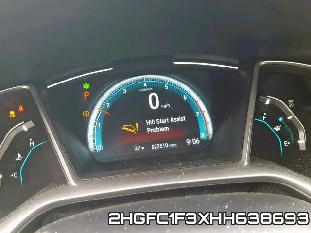 2HGFC1F3XHH638693 фото 9