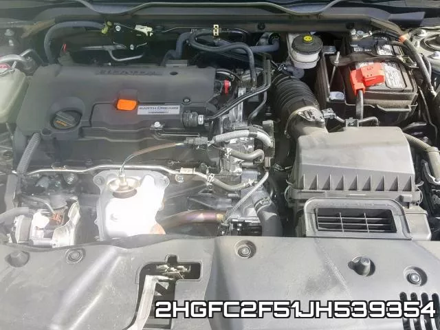 2HGFC2F51JH539354 фото 8