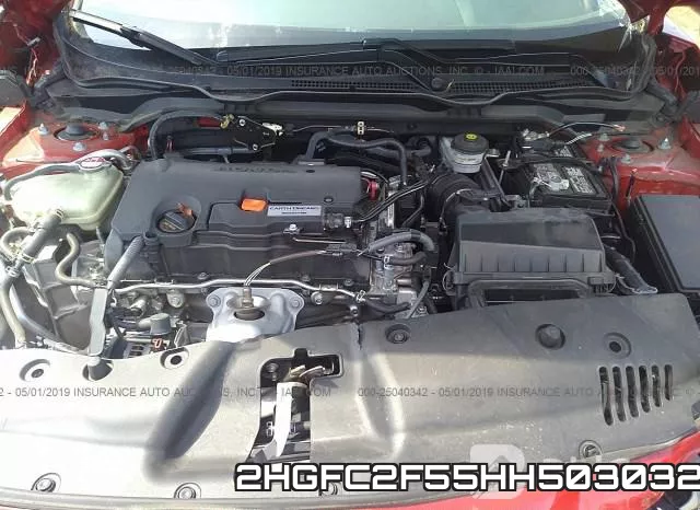 2HGFC2F55HH503032 фото 2